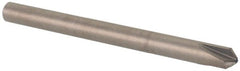 SGS - 1/8" Head Diam, 1/8" Shank Diam, 3 Flute 90° Solid Carbide Countersink - A1 Tooling