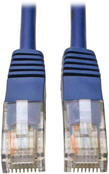 Tripp-Lite - Cat5e, 24 AWG, 8 Wires, 350 MHz, Unshielded Network & Ethernet Cable - Blue, PVC, 7' OAL - A1 Tooling