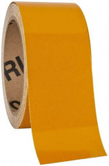 NMC - Yellow Solid Color Vinyl Tape - 2" Wide x 30' Long x 0.002" Thick, General Traffic - A1 Tooling