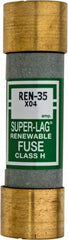 Cooper Bussmann - 250 VAC, 35 Amp, Time Delay Renewable Fuse - Fuse Holder Mount, 76.2mm OAL, 10 (RMS) kA Rating, 20.6mm Diam - A1 Tooling