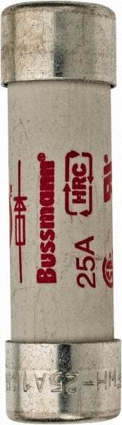 Cooper Bussmann - 500 VAC, 25 Amp, Fast-Acting Semiconductor/High Speed Fuse - 50.8mm OAL, 200 (RMS), 50 at DC kA Rating, 9/16" Diam - A1 Tooling