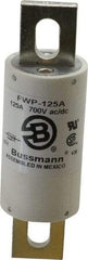 Cooper Bussmann - 700 VAC/VDC, 125 Amp, Fast-Acting Semiconductor/High Speed Fuse - Stud Mount Mount, 5-3/32" OAL, 200 (RMS), 50 at DC kA Rating, 1-1/2" Diam - A1 Tooling