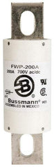 Cooper Bussmann - 700 VAC/VDC, 200 Amp, Fast-Acting Semiconductor/High Speed Fuse - Stud Mount Mount, 5-3/32" OAL, 200 (RMS), 50 at DC kA Rating, 1-1/2" Diam - A1 Tooling