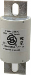 Cooper Bussmann - 700 VAC/VDC, 225 Amp, Fast-Acting Semiconductor/High Speed Fuse - Stud Mount Mount, 5-3/32" OAL, 200 (RMS), 50 at DC kA Rating, 2" Diam - A1 Tooling