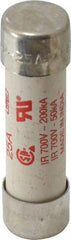 Cooper Bussmann - 690 VAC (IEC), 700 VAC (UL), 800 VDC, 25 Amp, Fast-Acting Semiconductor/High Speed Fuse - 50.8mm OAL, 200 (RMS), 50 at DC kA Rating, 9/16" Diam - A1 Tooling