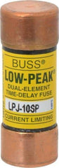 Cooper Bussmann - 300 VDC, 600 VAC, 10 Amp, Time Delay General Purpose Fuse - Fuse Holder Mount, 2-1/4" OAL, 100 at DC, 300 at AC (RMS) kA Rating, 13/16" Diam - A1 Tooling