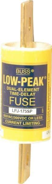 Cooper Bussmann - 300 VDC, 600 VAC, 175 Amp, Time Delay General Purpose Fuse - Bolt-on Mount, 5-3/4" OAL, 100 at DC, 300 at AC (RMS) kA Rating, 1-5/8" Diam - A1 Tooling