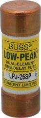 Cooper Bussmann - 300 VDC, 600 VAC, 25 Amp, Time Delay General Purpose Fuse - Fuse Holder Mount, 2-1/4" OAL, 100 at DC, 300 at AC (RMS) kA Rating, 13/16" Diam - A1 Tooling