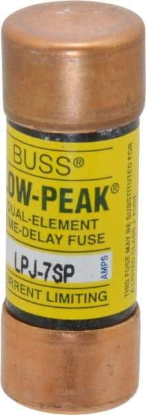 Cooper Bussmann - 300 VDC, 600 VAC, 7 Amp, Time Delay General Purpose Fuse - Fuse Holder Mount, 2-1/4" OAL, 100 at DC, 300 at AC (RMS) kA Rating, 13/16" Diam - A1 Tooling