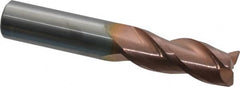 ProMax - 1/2" Diam 3 Flute Solid Carbide 0.02" Corner Radius End Mill - A1 Tooling