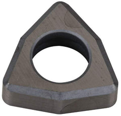 Kennametal - 1/2" Inscribed Circle, Trigon Turning Shim for Indexables - Ceramic, 0.187" Thick, Negative Rake - A1 Tooling