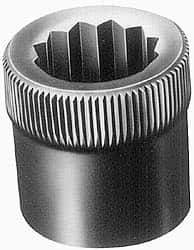 Holo-Krome - 5/8-18" Thread Uncoated Steel Allen Nut - 5/8" Diam, 5/8" Hex Key - A1 Tooling