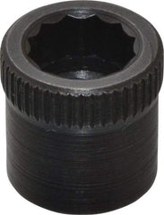 Holo-Krome - 1/4-28" Thread Uncoated Steel Allen Nut - 1/4" Diam, 1/4" Hex Key - A1 Tooling