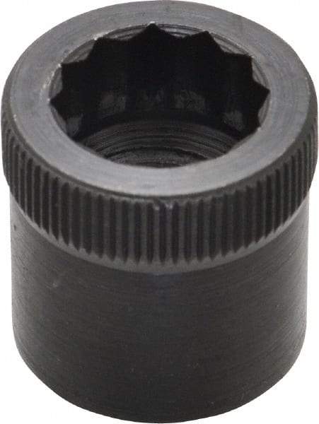 Holo-Krome - 1/2-13" Thread Uncoated Steel Allen Nut - 1/2" Diam, 1/2" Hex Key - A1 Tooling