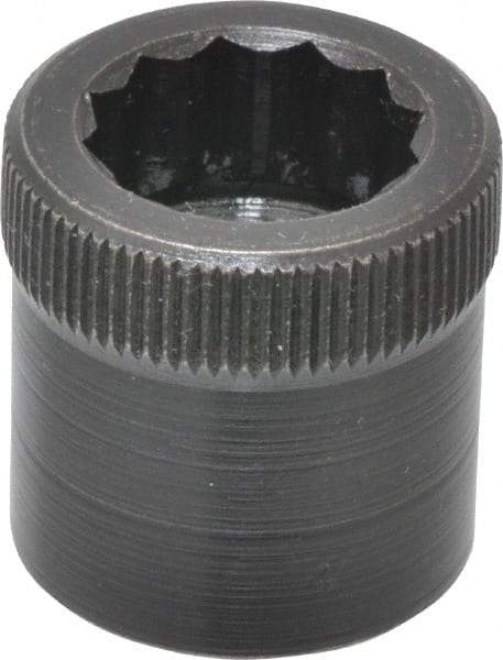 Holo-Krome - 1/2-20" Thread Uncoated Steel Allen Nut - 1/2" Diam, 1/2" Hex Key - A1 Tooling