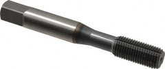 OSG - 3/8-24 UNF H6 Thread Limit Modified Bottoming Thread Forming Tap - Powdered Metal High Speed Steel, TiCN Finish, 2-15/16" OAL, 1-1/4" Thread Length, Right Hand Thread, Series EXOTAP NRT - A1 Tooling