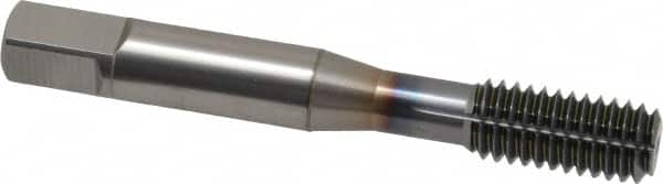 OSG - 3/8-16 UNC H9 Thread Limit Bottoming Thread Forming Tap - Powdered Metal High Speed Steel, TiCN Finish, 2-15/16" OAL, 1-1/4" Thread Length, Right Hand Thread, Series EXOTAP NRT - A1 Tooling