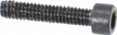 Holo-Krome - #1-72 UNF Hex Socket Drive, Socket Cap Screw - Alloy Steel, Black Oxide Finish, Fully Threaded, 3/8" Length Under Head - A1 Tooling