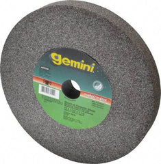 Norton - 36 Grit Aluminum Oxide Bench & Pedestal Grinding Wheel - 12" Diam x 1-1/2" Hole x 1-1/2" Thick, 2070 Max RPM, Very Coarse Grade - A1 Tooling