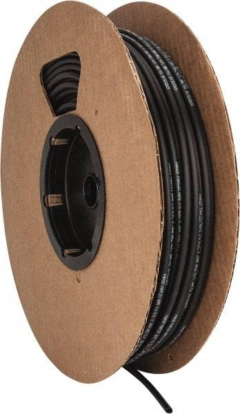 Parker - 11/64" ID x 1/4" OD, 0.04" Wall Thickness, 250' Long, Polyethylene Tube - Black, 300 Max psi, -80 to 175°F - A1 Tooling