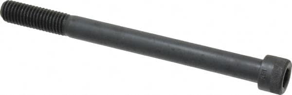 Holo-Krome - 1/2-13 UNC Hex Socket Drive, Socket Cap Screw - Alloy Steel, Black Oxide Finish, Partially Threaded, 6" Length Under Head - A1 Tooling