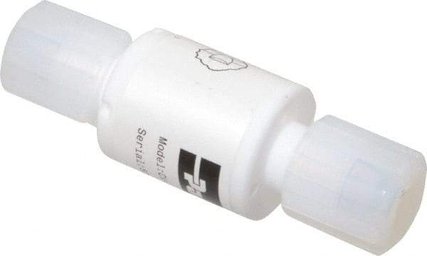 Parker - 3/8" PTFE Check Valve - Inline, PARGRIP x PARGRIP, 120 WOG - A1 Tooling