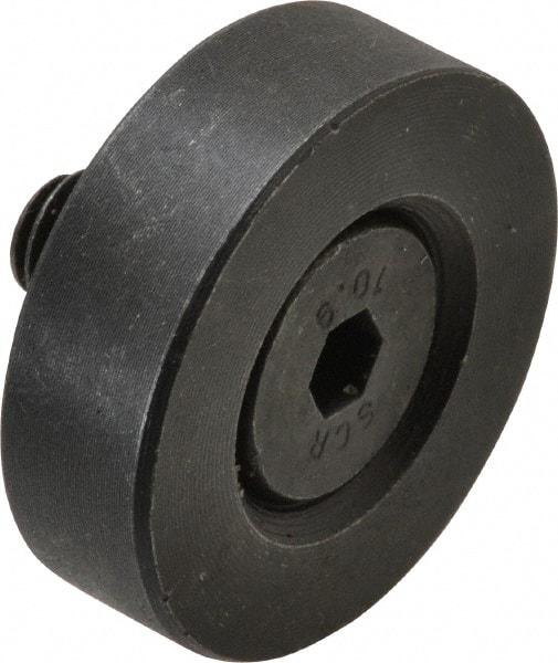 Gibraltar - 5/16-18 Thread, 1-1/4" OD, 3/8" High, Flat Foot - Steel & Lead Alloy - A1 Tooling