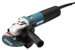 Makita - 6" Wheel Diam, 4,000 to 9,000 RPM, Corded Angle & Disc Grinder - 5/8-11 Spindle, 120 Volts, 12 Amps - A1 Tooling