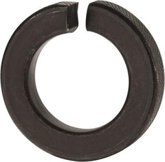 Value Collection - 1-1/4", 1.254" ID, 0.384" Thick Split Lock Washer - Grade 8 Spring Steel, Uncoated, 1.254" Min ID, 1.28" Max ID, 2.104" Max OD - A1 Tooling