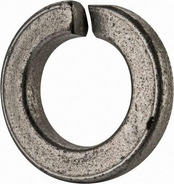 Value Collection - 9/16", 0.564" ID, 0.17" Thick Split Lock Washer - Grade 2 Spring Steel, Zinc-Plated Finish, 0.564" Min ID, 0.574" Max ID, 0.975" Max OD - A1 Tooling