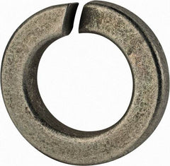 Value Collection - 7/8", 0.878" ID, 0.266" Thick Split Lock Washer - Grade 2 Spring Steel, Zinc-Plated Finish, 0.878" Min ID, 0.894" Max ID, 1.489" Max OD - A1 Tooling