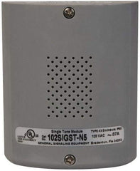 Edwards Signaling - 120 VAC, Base Mount Signal Combination Tone Card - 3R, 4X NEMA Rated, IP54 Ingress Rating, 0.05 Amp, 79 dB at 10 Ft. to 89 dB at 1m Adjustable Output, For Use with 102 Series Stacklights - A1 Tooling