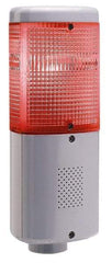 Edwards Signaling - LED Lamp, Amber, Green, Red, Flashing and Steady, Stackable Tower Light Module - 120 VAC, 0.12 Amp, IP65 Ingress Rating, 3R, 4X NEMA Rated, Pipe Mount - A1 Tooling