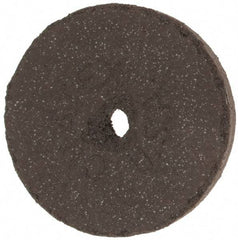 Cratex - 7/8" Diam x 1/8" Hole x 1/8" Thick, Surface Grinding Wheel - Medium Grade - A1 Tooling