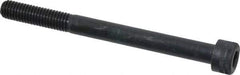 Holo-Krome - M8x1.25 Metric Coarse Hex Socket Drive, Socket Cap Screw - Grade 12.9 Alloy Steel, Black Oxide Finish, Partially Threaded, 90mm Length Under Head - A1 Tooling