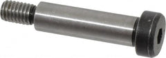 Holo-Krome - 1/2" Shoulder Diam x 1-3/4" Shoulder Length, 3/8-16 UNRC, Hex Socket Shoulder Screw - 8 Alloy Steel, Uncoated, 0.729 to 3/4" Head Diam - A1 Tooling