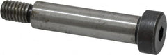 Holo-Krome - 1/2" Shoulder Diam x 2" Shoulder Length, 3/8-16 UNRC, Hex Socket Shoulder Screw - 8 Alloy Steel, Uncoated, 0.729 to 3/4" Head Diam - A1 Tooling