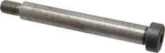 Holo-Krome - 1/2" Shoulder Diam x 3-1/2" Shoulder Length, 3/8-16 UNRC, Hex Socket Shoulder Screw - 8 Alloy Steel, Uncoated, 0.729 to 3/4" Head Diam - A1 Tooling