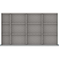 LISTA - 12-Compartment Drawer Divider Layout for 3.15" High Drawers - A1 Tooling