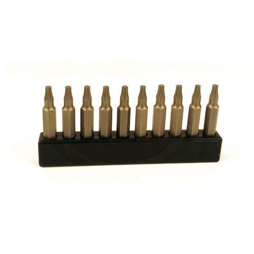 System 4 10 Pack Torx Micro Bits T6 × 28mm - A1 Tooling