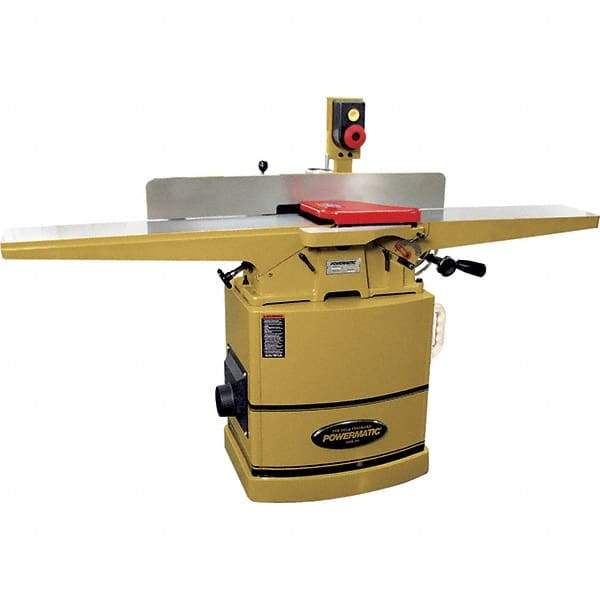 Jet - 7,000 RPM, 8" Cutting Width, 1/2" Cutting Depth, Jointer - 4-3/4" Fence Height, 38" Fence Length, 2 hp - A1 Tooling