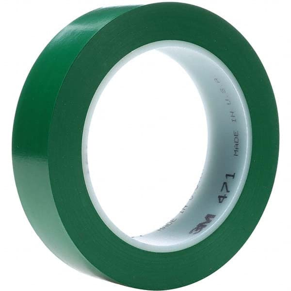 3M - 36 Yd x 1/4" Green Vinyl Film Tape - A1 Tooling