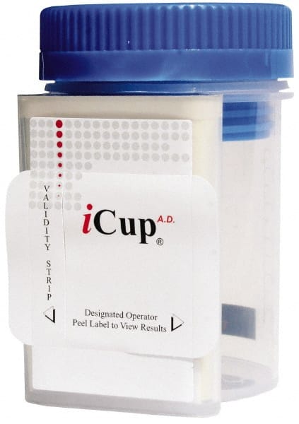 Drug & Alcohol Testing; Test Type: 5 Drug Test; Detects: Opiates (OPI); Marijuana (THC); Methamphetamines (mAMP); Amphetamines (AMP); Cocaine (COC); Specimen Collected: Urine; Number of Tests: 25; Applications: Tests for Cocaine (COC), Marijuana (THC), Op