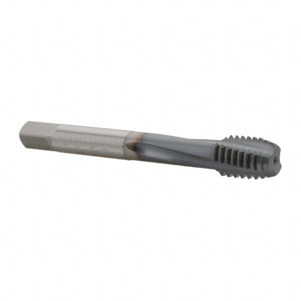 OSG - 7/16-14 UNC 3 Flute Modified Bottoming Spiral Flute Tap - Powdered Metal, TiCN Finish, 3-5/32" OAL, Right Hand Flute, Right Hand Thread, H5, Series EXOTAP VC-10TI - A1 Tooling