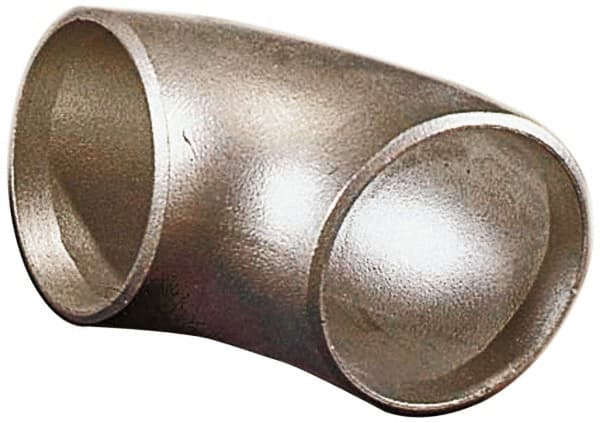 Merit Brass - 6" Grade 304L Stainless Steel Pipe 90° Long Radius Elbow - Butt Weld x Butt Weld End Connections - A1 Tooling