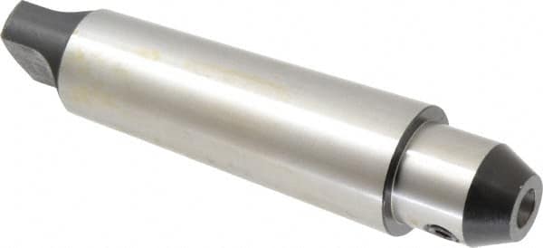 Interstate - 5MT Taper Shank 1/2" Hole End Mill Holder/Adapter - 45.5mm Projection - Exact Industrial Supply