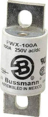 Cooper Bussmann - 250 VAC/VDC, 100 Amp, Fast-Acting Semiconductor/High Speed Fuse - Stud Mount Mount, 3-1/8" OAL, 200 (RMS), 50 at DC kA Rating, 1-7/32" Diam - A1 Tooling