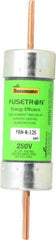 Cooper Bussmann - 125 VDC, 250 VAC, 125 Amp, Time Delay General Purpose Fuse - Bolt-on Mount, 7-1/8" OAL, 20 at DC, 200 (RMS) kA Rating, 1-9/16" Diam - A1 Tooling