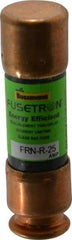 Cooper Bussmann - 125 VDC, 250 VAC, 25 Amp, Time Delay General Purpose Fuse - Fuse Holder Mount, 50.8mm OAL, 20 at DC, 200 (RMS) kA Rating, 9/16" Diam - A1 Tooling