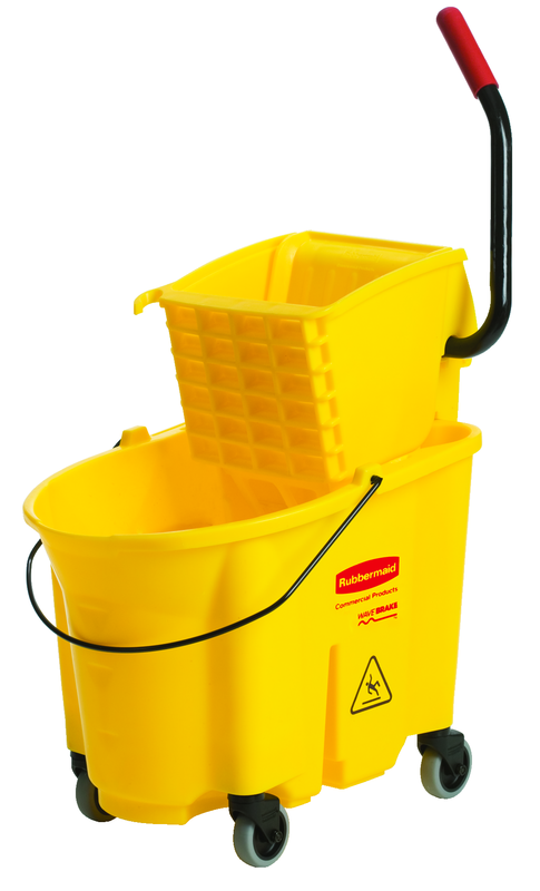 WaveBrake 35 Quart Mop Bucket and Wringer System - A1 Tooling